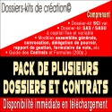 Package dossier-kit SCI variable, SAS, SASU, Contrats et guide