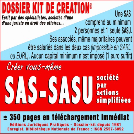 sas-sasu societe par actions simplifiee