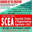 SCEA société civile d'exploitation agricole