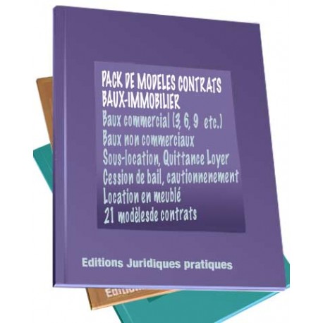 Pack baux et actes immobiliers