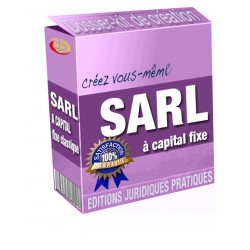 SARL a capital fixe, societe a responsabilite limitee